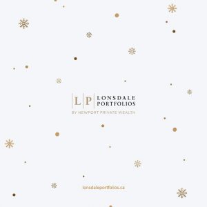 LP holiday card back cover